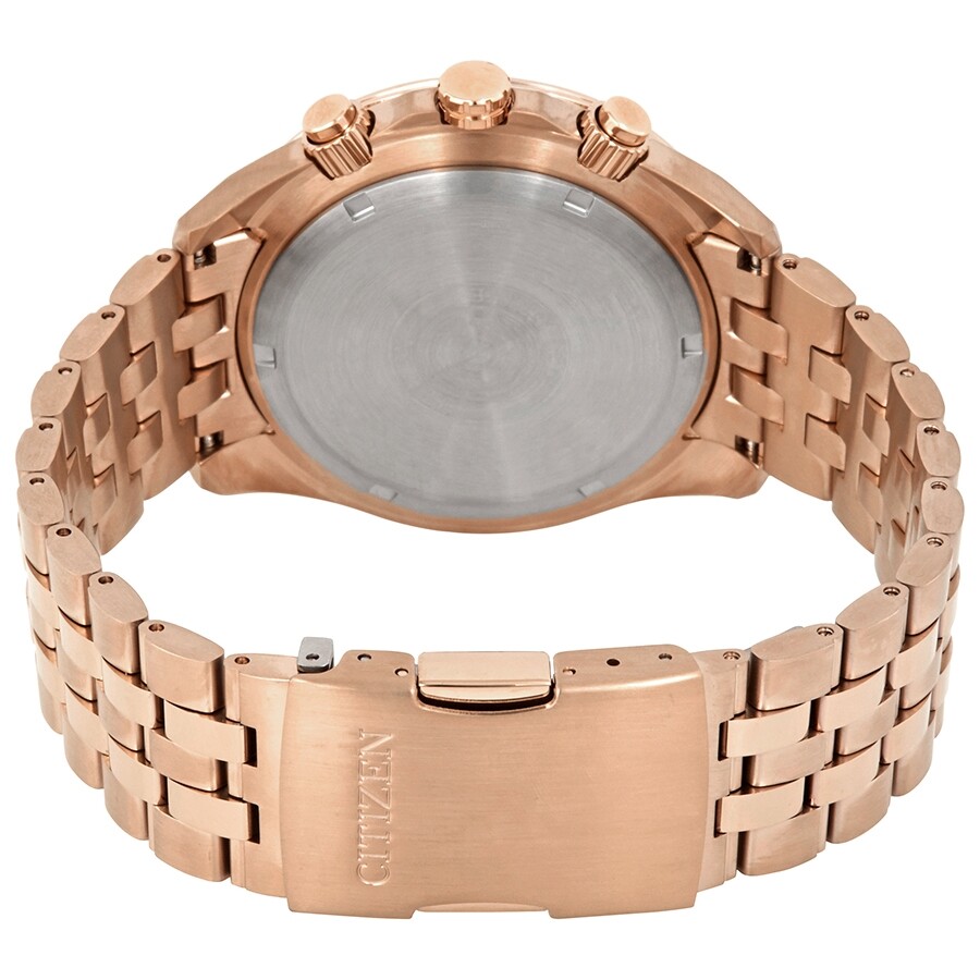 Brycen Perpetual Chronograph Eco-Drive Black Dial 's