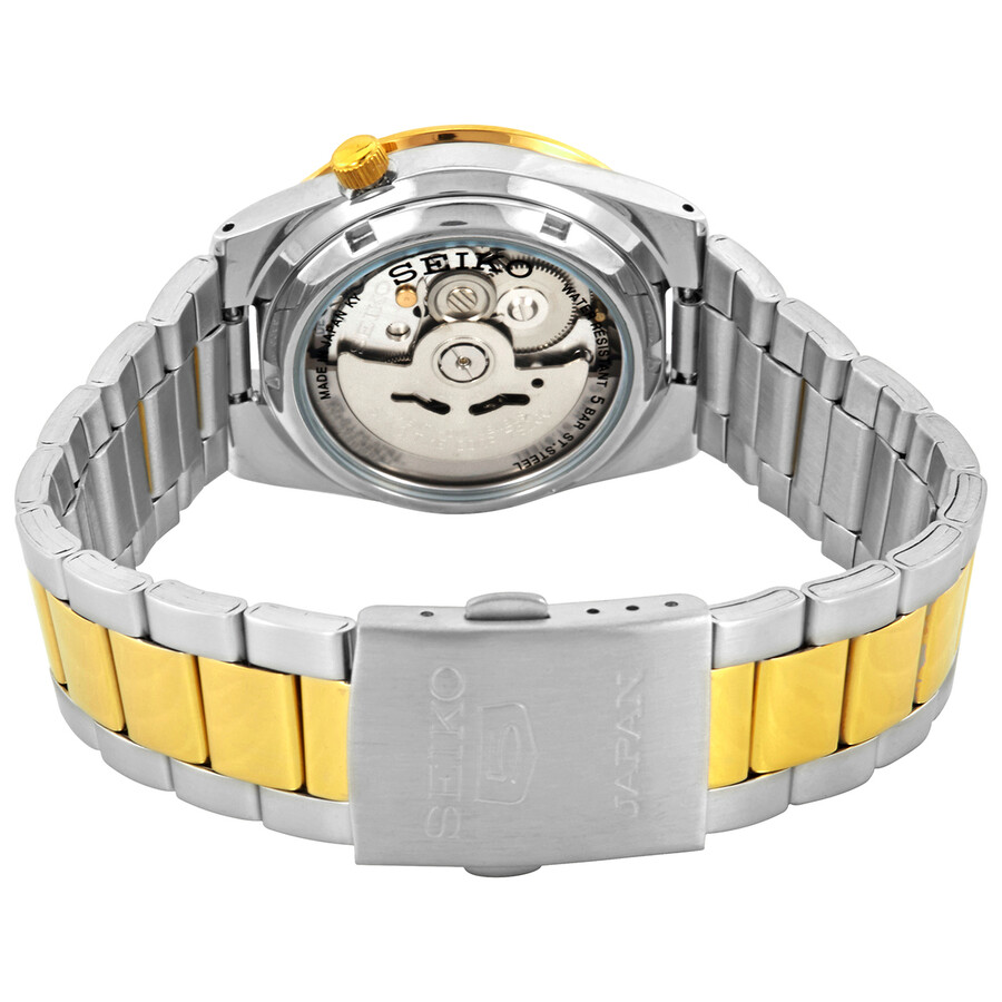 5 Automatic White Dial