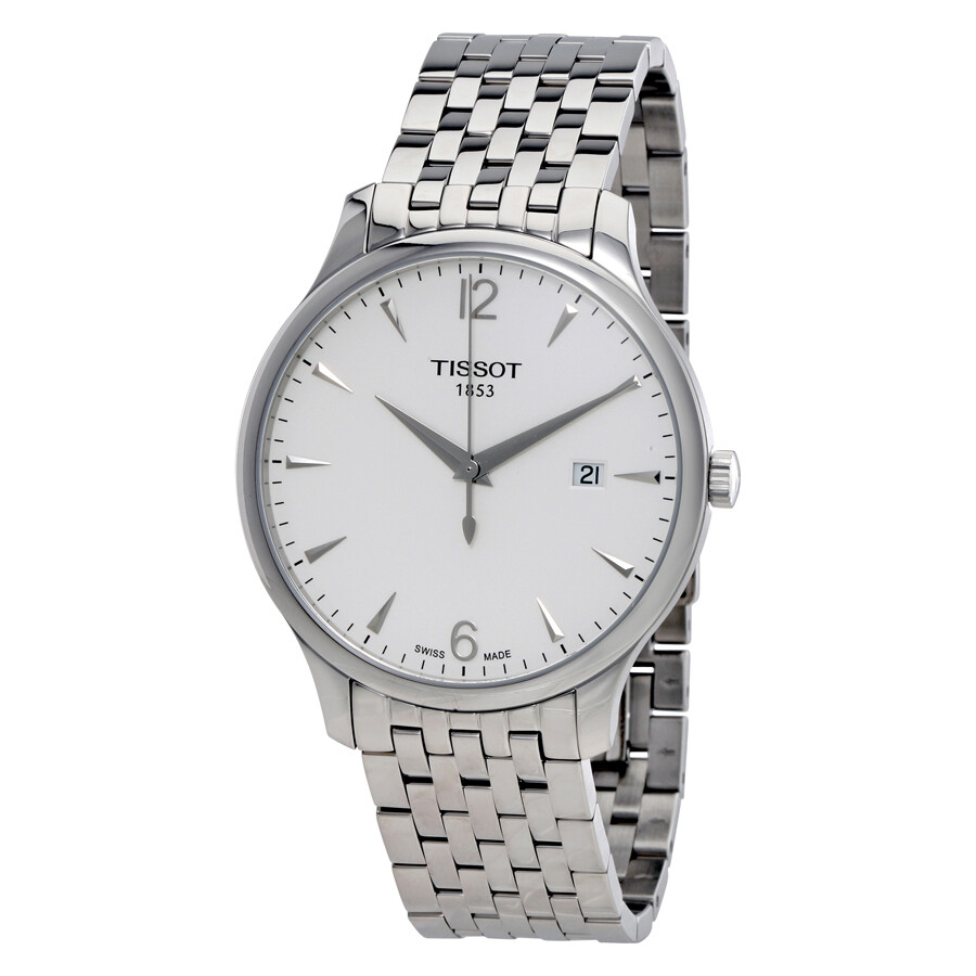 Tradition Silver Dial Stainless Steel 's