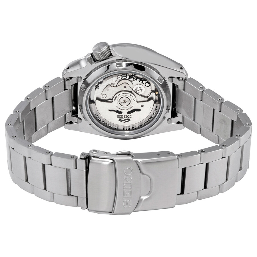 5 Automatic Black Dial Stainless Steel 's