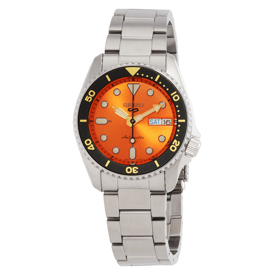 5 Sports Automatic Orange Dial 's
