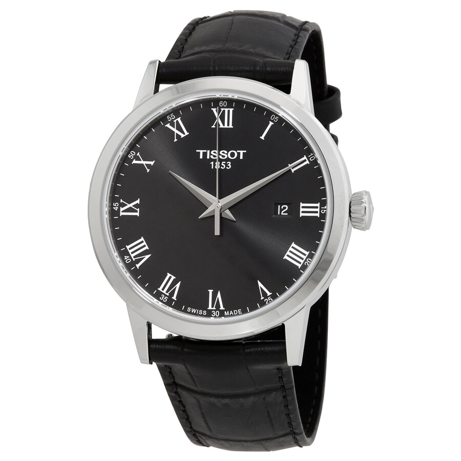 T-Classic Quartz Black Dial 's
